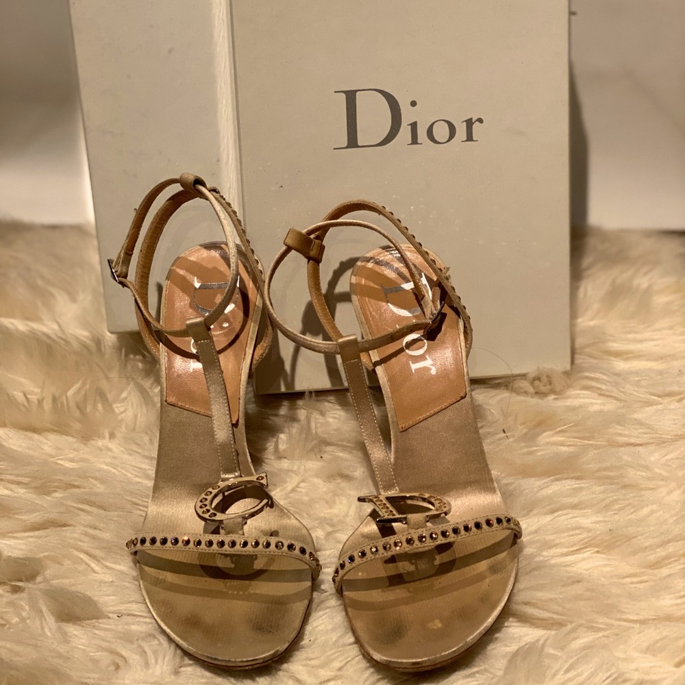 Dior Champagne Sandal